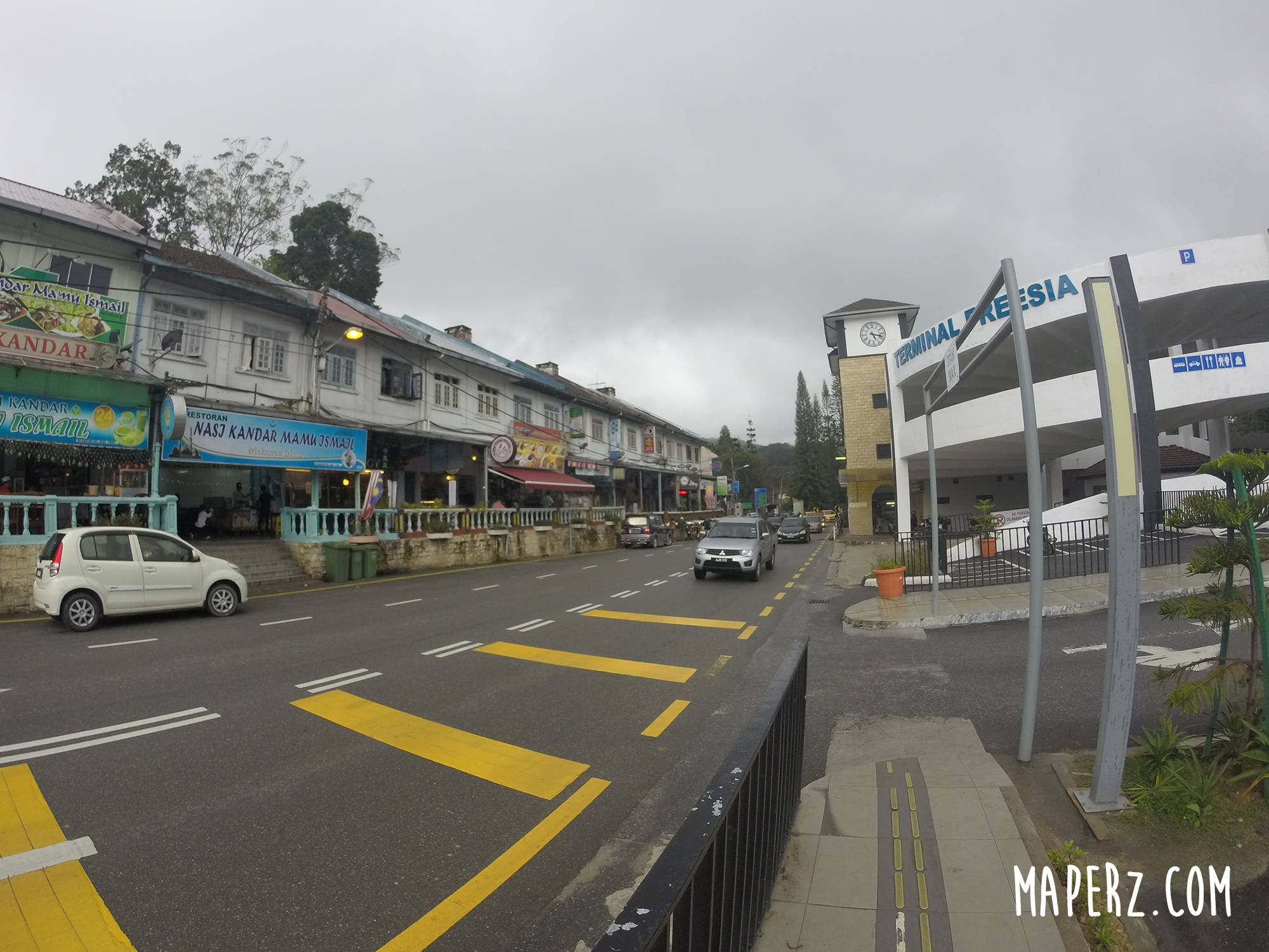 Calle principal - Cameron Highlands