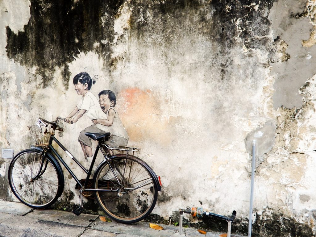 Murales en Georgetown Penang