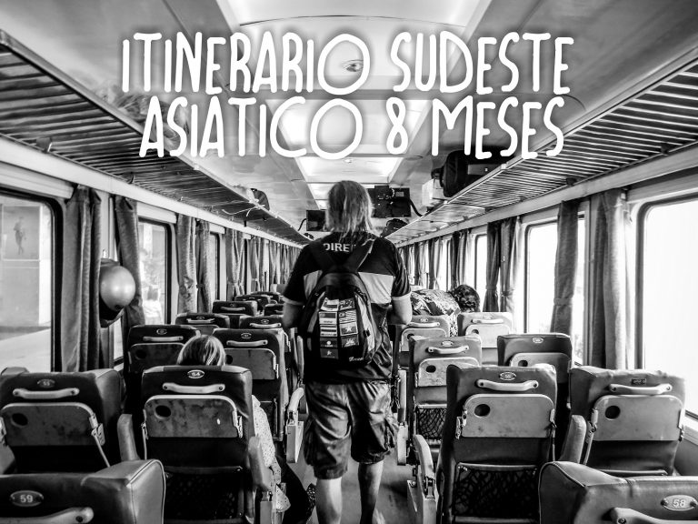 Itinerario Completo Sudeste Asiático 8 Meses: Incluye presupuesto de traslados Terrestre y Avión